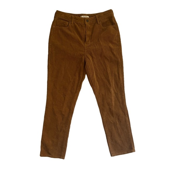 PacSun Tan Brown Corduroy Mom Pants Women's 28 - Picture 2 of 11
